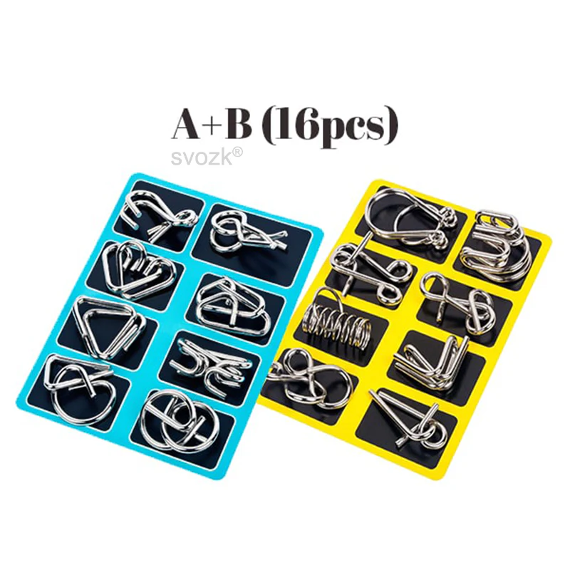 svozk® 3D Metal Challenge Puzzle Toy - Image 11