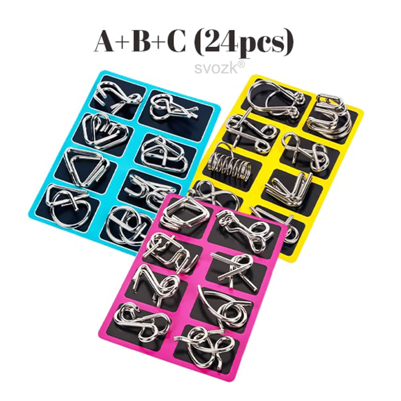 svozk® 3D Metal Challenge Puzzle Toy - Image 12