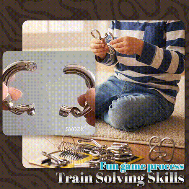svozk® 3D Metal Challenge Puzzle Toy - Image 5