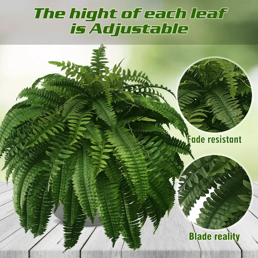 Last Day 75% OFF | UV Resistant Lifelike Artificial Boston Fern - Image 9