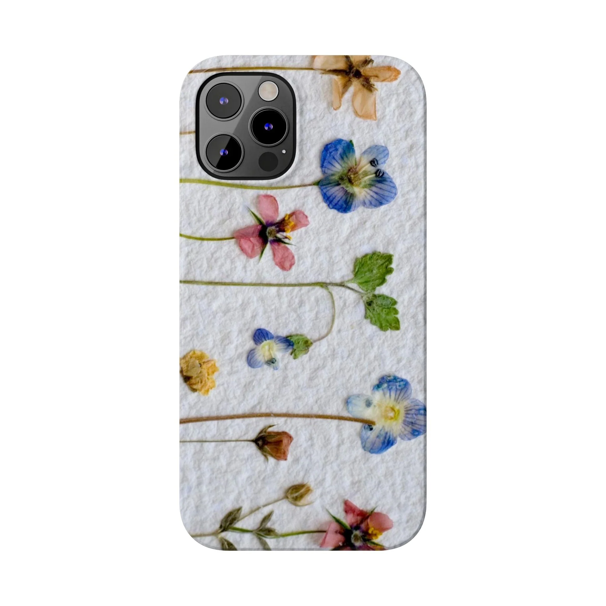 Dried Wild Pink and Purple Flower Image on Paper, Floral Slim Phone Cases, Case-Mate IPHONE16 and all sizes - Image 53