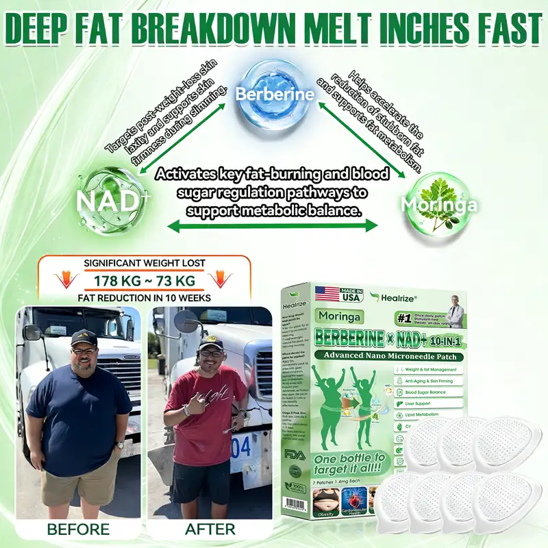 𝗨.𝗦. 𝗙𝗗𝗔 𝗢𝗳𝗳𝗶𝗰𝗶𝗮𝗹 𝗦𝘁𝗼𝗿𝗲 | 🧑‍⚕️🩺 𝐇𝐞𝐚𝐥𝐫𝐢𝐳𝐞® Moringa · Berberine × NAD+ 𝟏𝟎-𝐢𝐧-𝟏 𝐀𝐝𝐯𝐚𝐧𝐜𝐞𝐝 𝐍𝐚𝐧𝐨 𝐌𝐢𝐜𝐫𝐨𝐧𝐞𝐞𝐝𝐥𝐞 𝐏𝐚𝐭𝐜𝐡 — 𝐎𝐧𝐜𝐞 𝐃𝐚𝐢𝐥𝐲, 𝐕𝐢𝐬𝐢𝐛𝐥𝐞 𝐑𝐞𝐬𝐮𝐥𝐭𝐬 𝐢𝐧 𝟕 𝐃𝐚𝐲𝐬 - Image 11