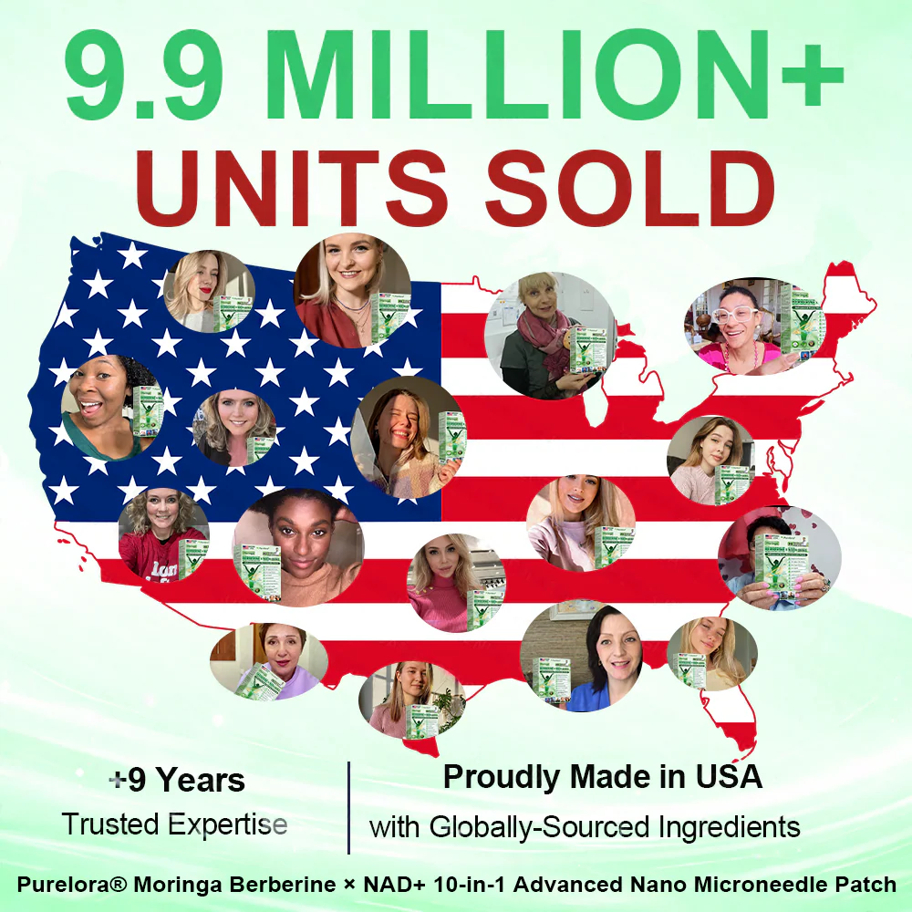 [FDA-Registered & GMP Certified]👩‍⚕️| 𝙋𝙪𝙧𝙚𝙡𝙤𝙧𝙖® 𝙈𝒐𝒓𝒊𝒏𝒈𝗮 · 𝗕𝗲𝗿𝗯𝐞𝐫𝐢𝐧𝙚 × 𝙉𝑨𝑫+ 𝟏𝟎-𝙞𝙣-𝟭 𝘼𝒅𝒗𝒂𝒏𝒄𝒆𝐝 𝐍𝐚𝐧𝙤 𝙈𝙞𝙘𝙧𝙤𝙣𝒆𝒆𝒅𝒍𝐞 𝐏𝐚𝐭𝙘𝙝 🇺🇸|𝘉𝘢𝘤𝘬𝘦𝘥 𝘣𝘺 𝘴𝘤𝘪𝘦𝘯𝘤𝘦 | 10-𝗂𝗇-𝟣 𝖿𝗈𝗋𝗆𝗎𝗅𝖺 | 𝑅𝑒𝑠𝑢𝑙𝑡𝑠 𝑖𝑛 7 𝑑𝑎𝑦𝑠 ⏳ - Image 7