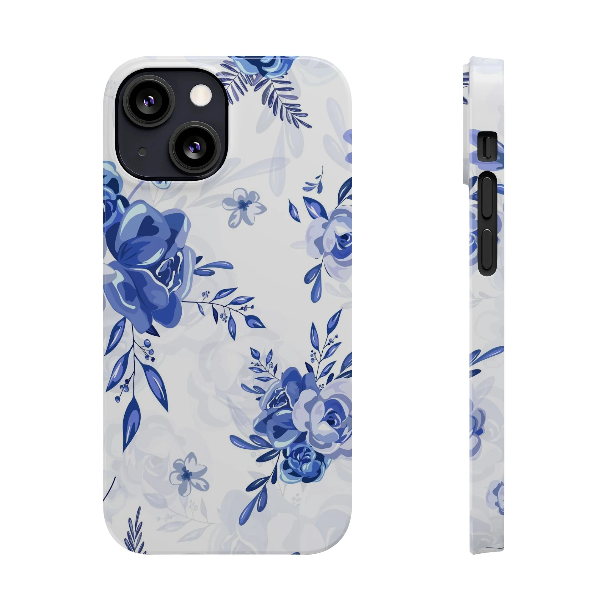 French Blue and White Toille, Slim Phone Cases, Case-Mate IPHONE16 and all sizes - Image 11