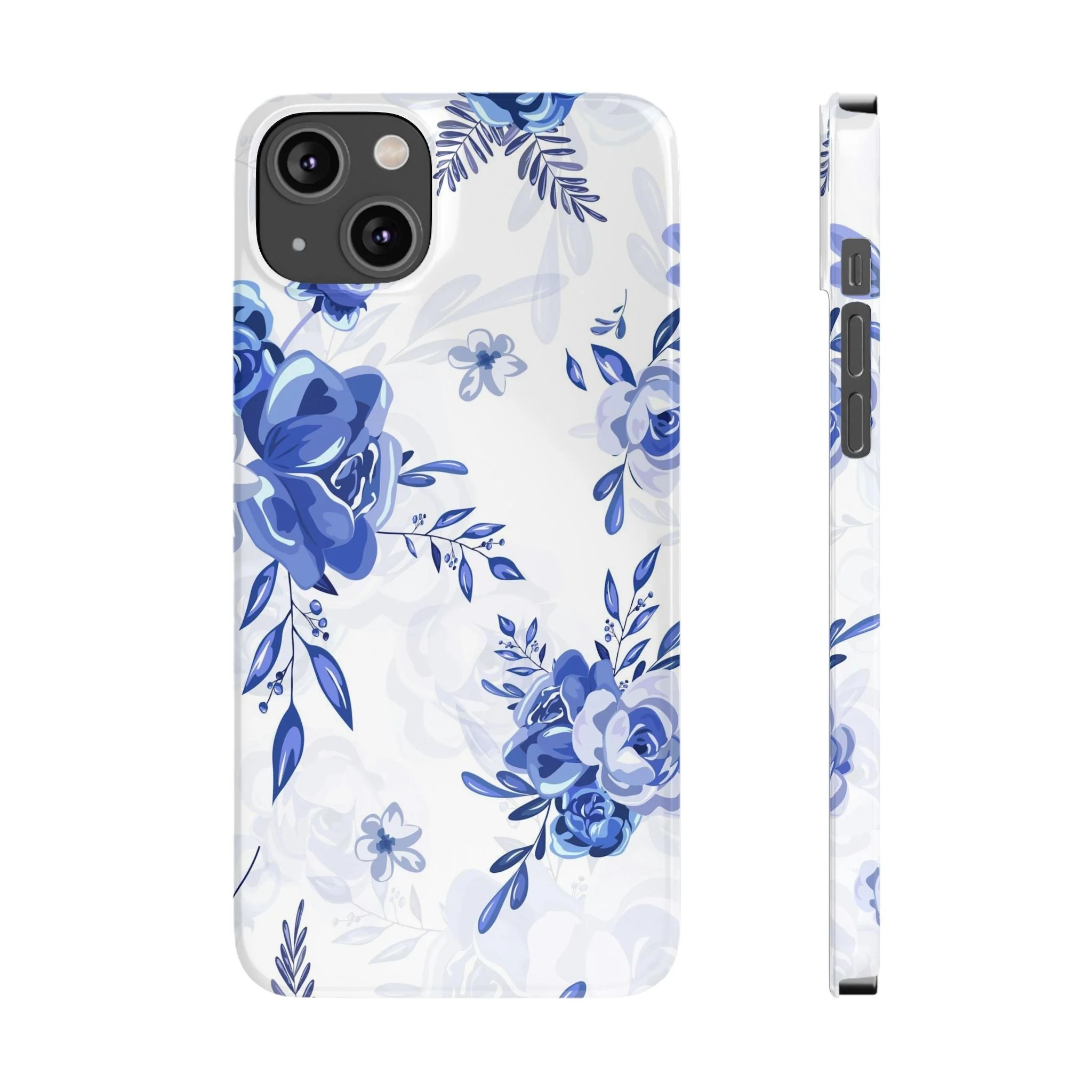 French Blue and White Toille, Slim Phone Cases, Case-Mate IPHONE16 and all sizes - Image 20