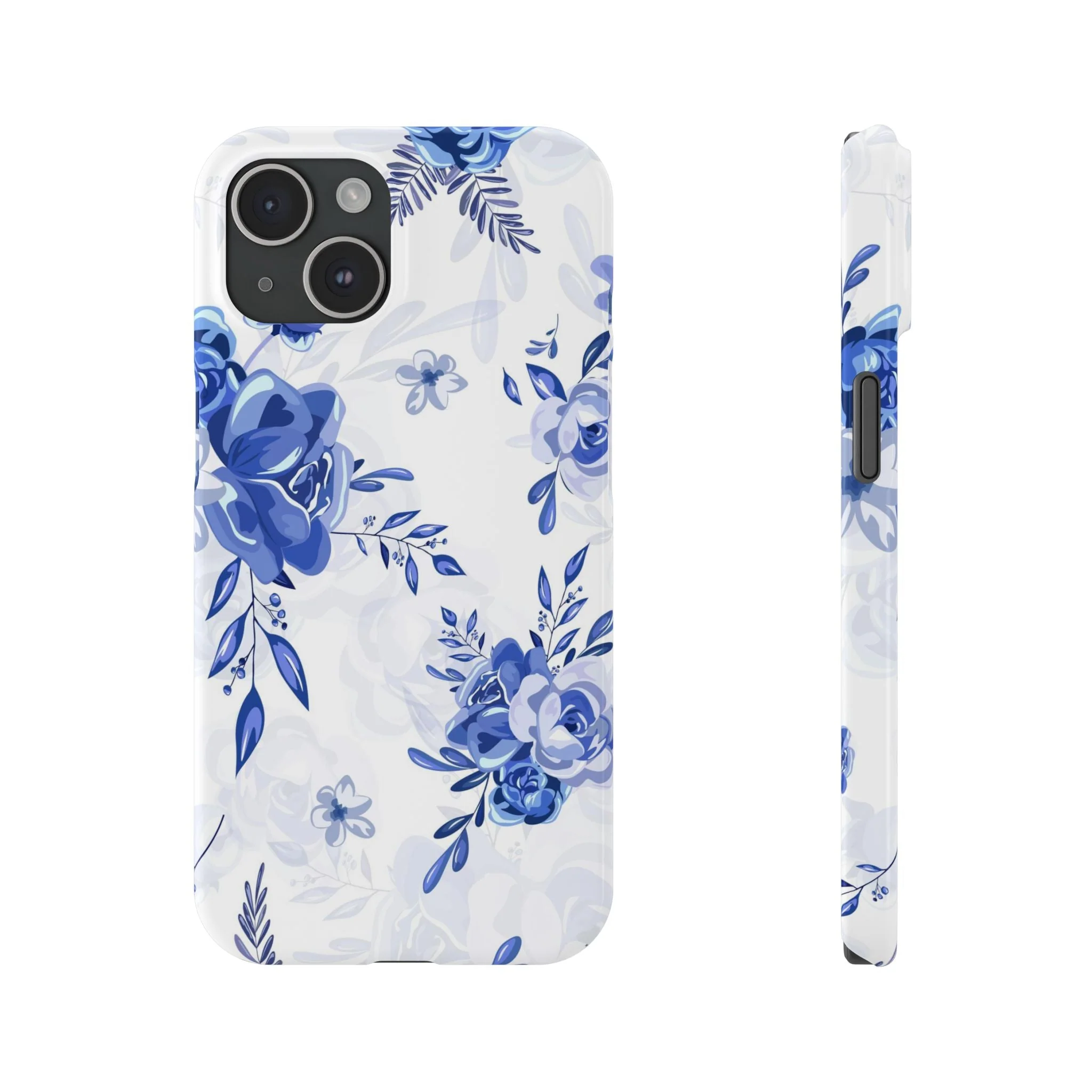 French Blue and White Toille, Slim Phone Cases, Case-Mate IPHONE16 and all sizes - Image 21