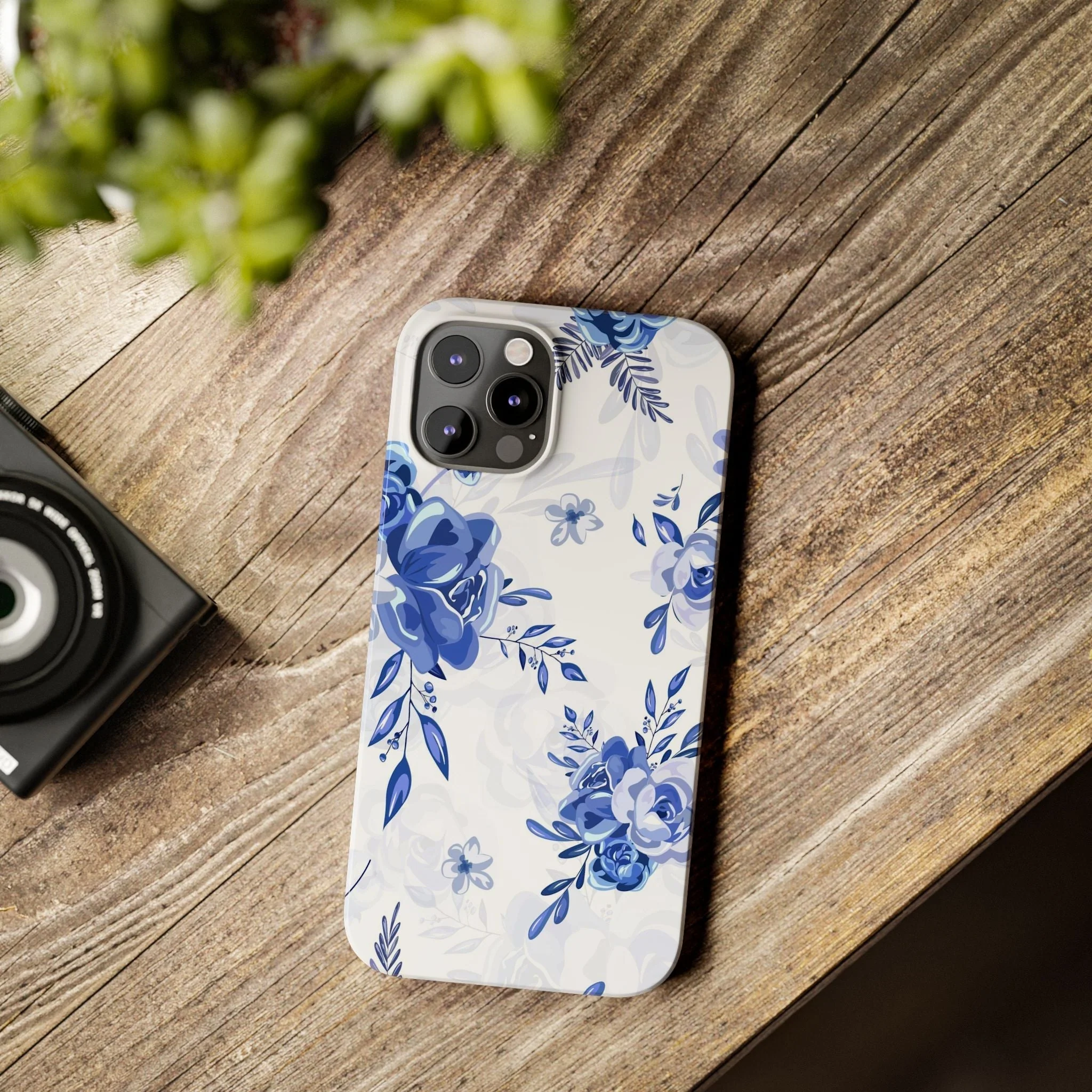 French Blue and White Toille, Slim Phone Cases, Case-Mate IPHONE16 and all sizes - Image 55
