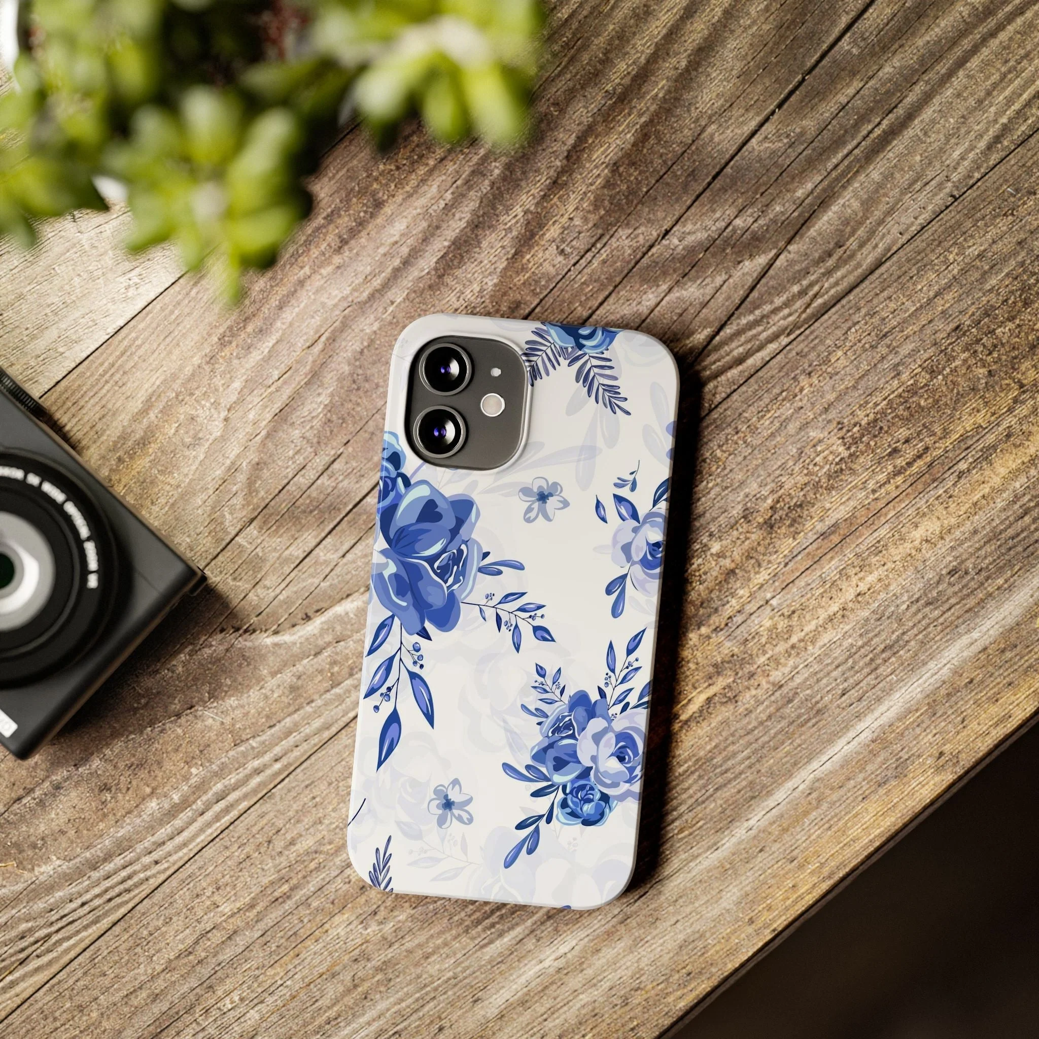 French Blue and White Toille, Slim Phone Cases, Case-Mate IPHONE16 and all sizes - Image 58