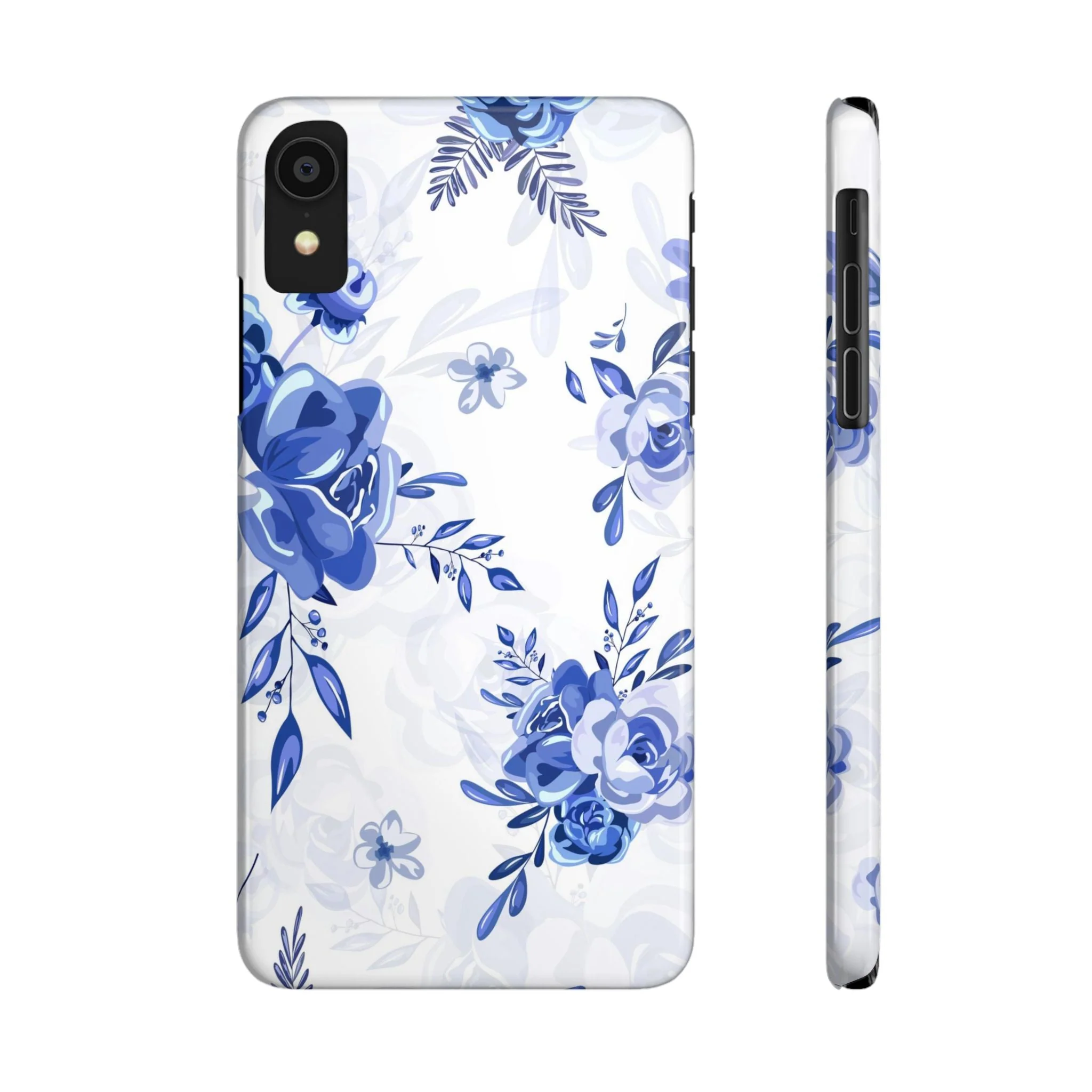 French Blue and White Toille, Slim Phone Cases, Case-Mate IPHONE16 and all sizes - Image 6