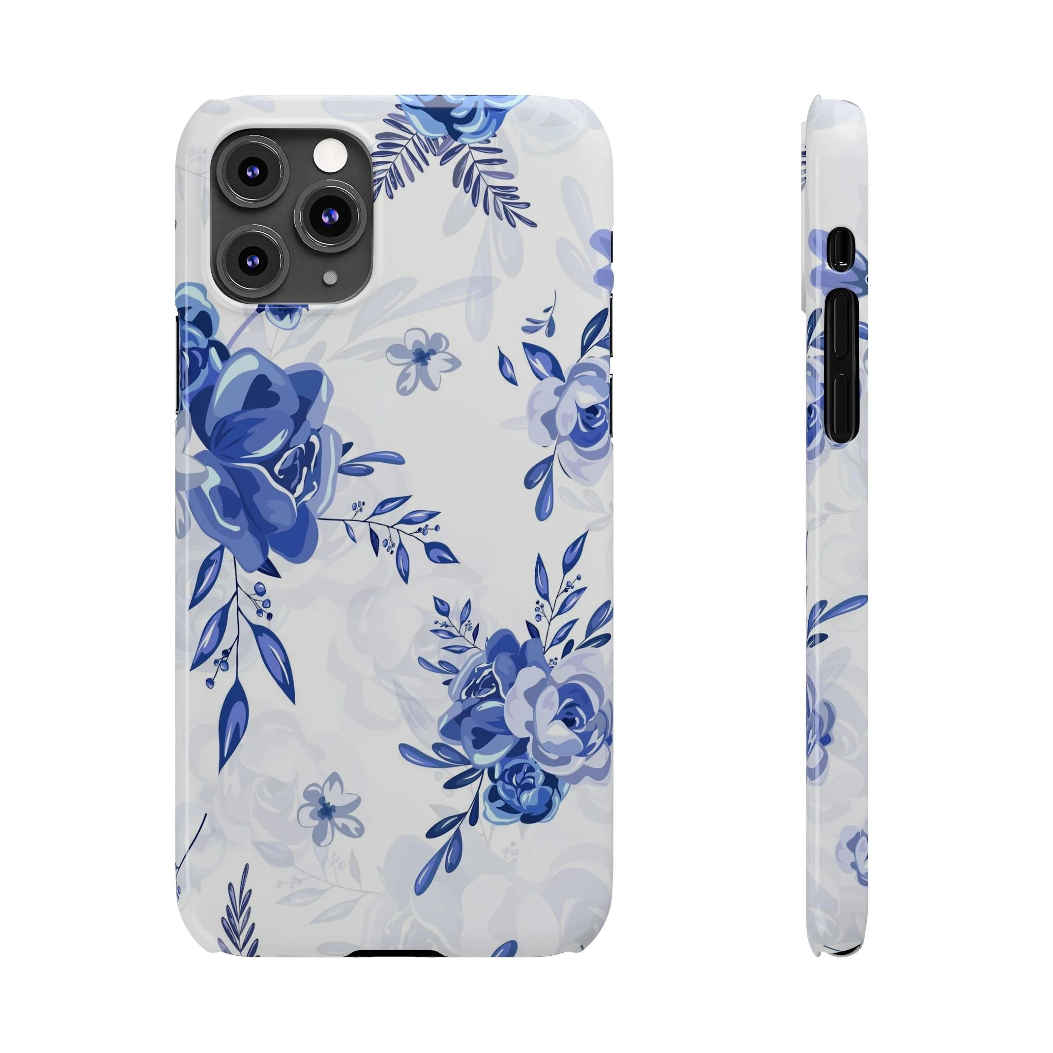 French Blue and White Toille, Slim Phone Cases, Case-Mate IPHONE16 and all sizes - Image 8