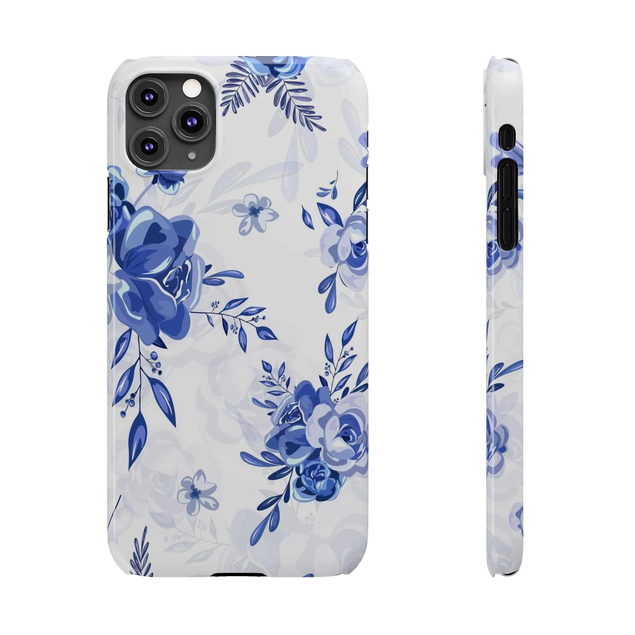 French Blue and White Toille, Slim Phone Cases, Case-Mate IPHONE16 and all sizes - Image 9