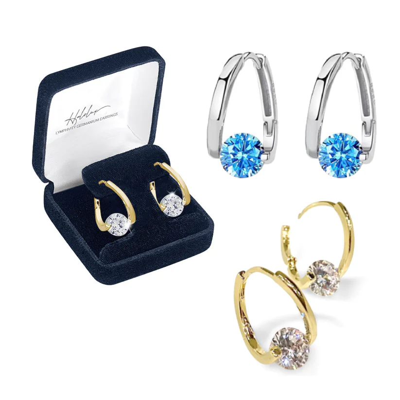 🔥WW’s Top Pick: Magnetic Detox — Last Day of the Sale: 80% OFF 丨 CZTICLE® Lymphvity Magnetic Germanium Earrings - Image 4