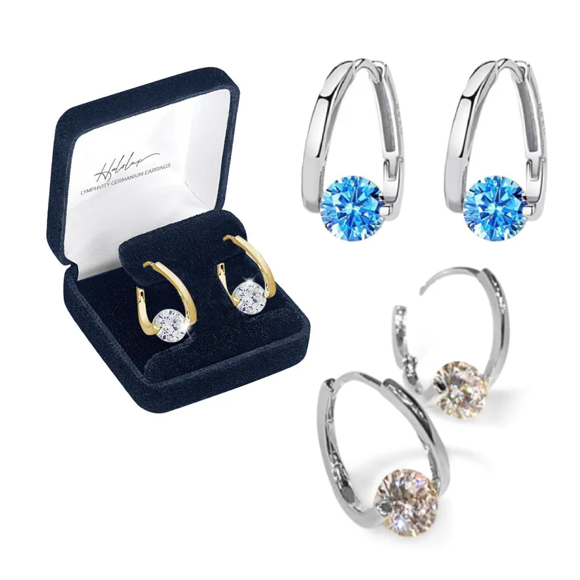 🔥WW’s Top Pick: Magnetic Detox — Last Day of the Sale: 80% OFF 丨 CZTICLE® Lymphvity Magnetic Germanium Earrings - Image 6