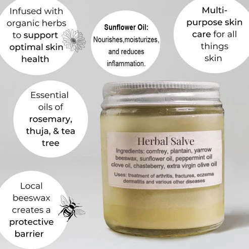 Purelora® Organic Herbal Comfrey Cream - Recommended by Natural Herbalists (for arthritis, fast pain relief) - Image 2