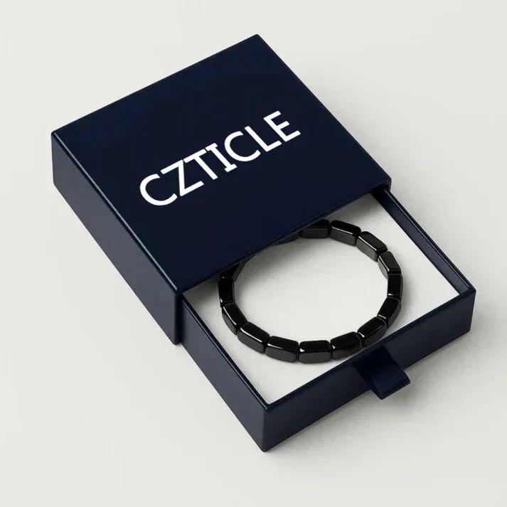 CZTICLE® – Hematite Magnetic Bracelet — Energy, Confidence and Natural Vitality