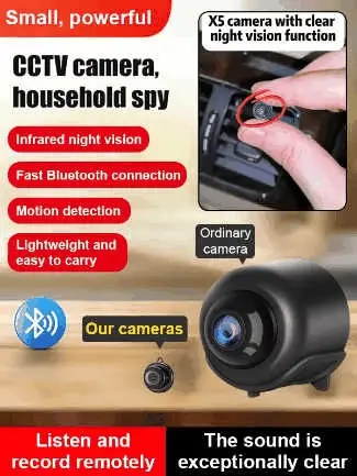 [Upgraded ultra-invisible] No-plug camera - Image 2