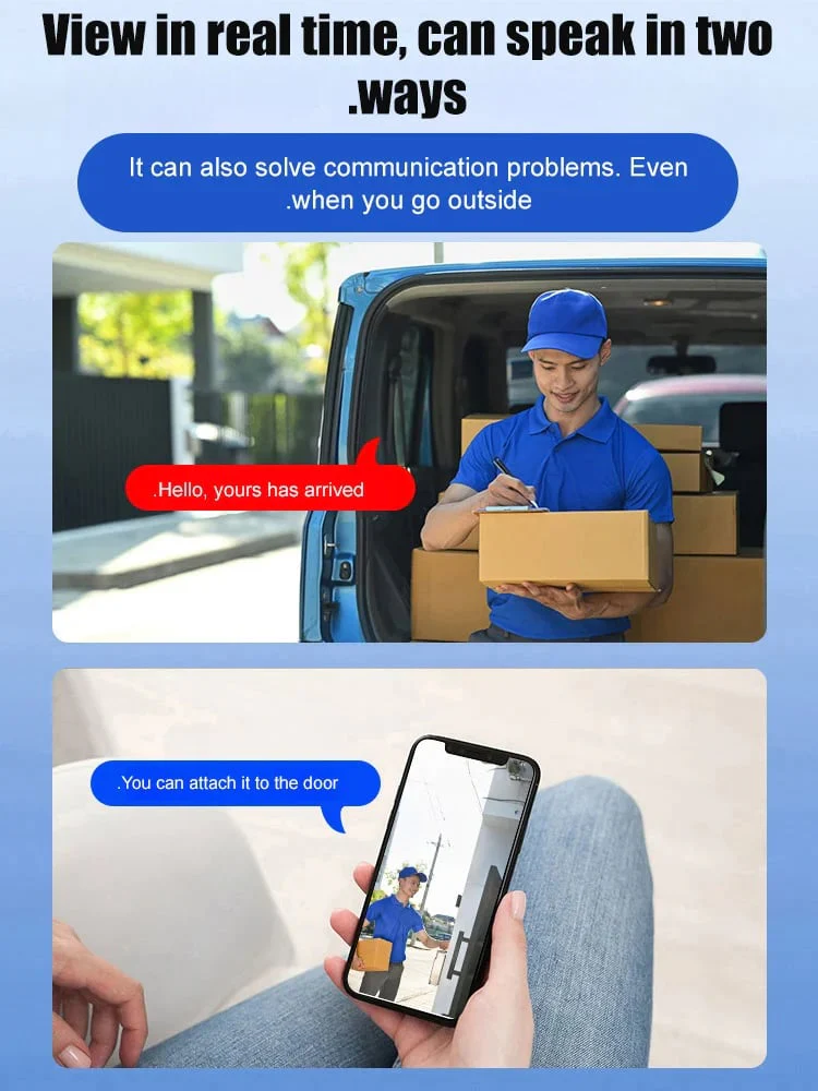 [Upgraded ultra-invisible] No-plug camera - Image 9