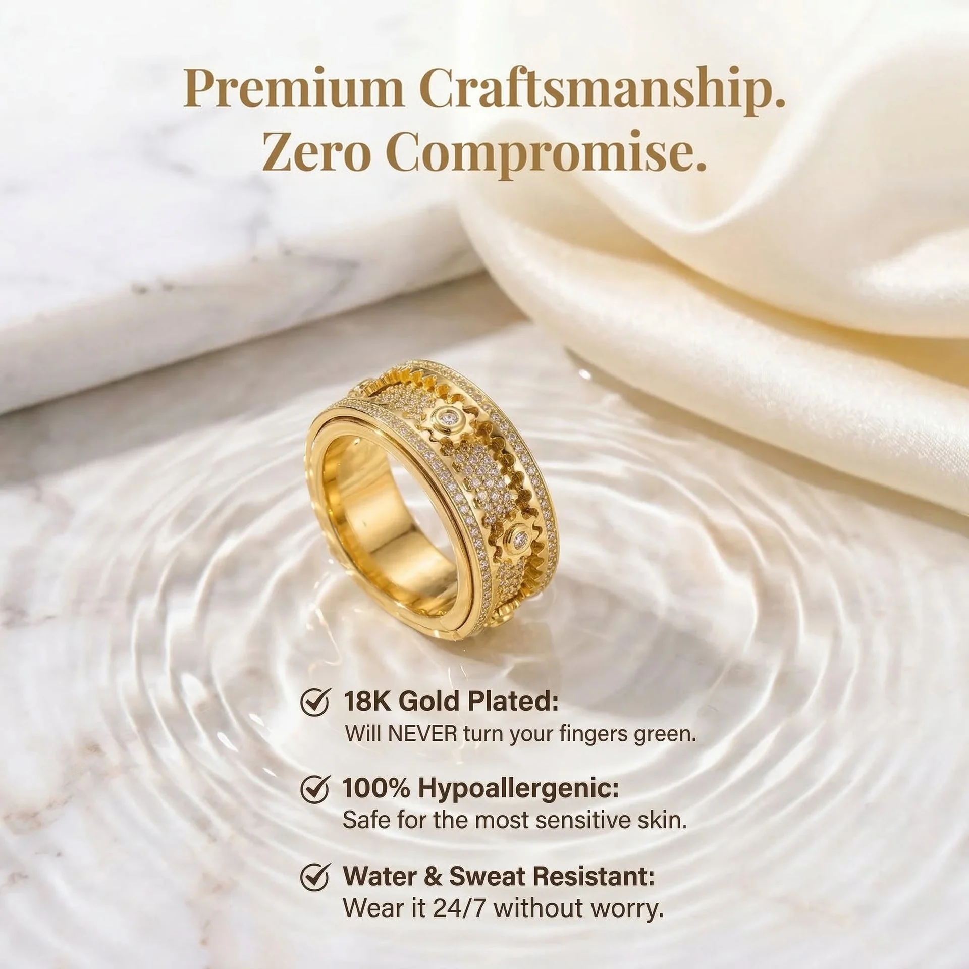 💎Last Day Sale-90% OFF🔥 Oneswear® The Mindfulness Ring - Image 8