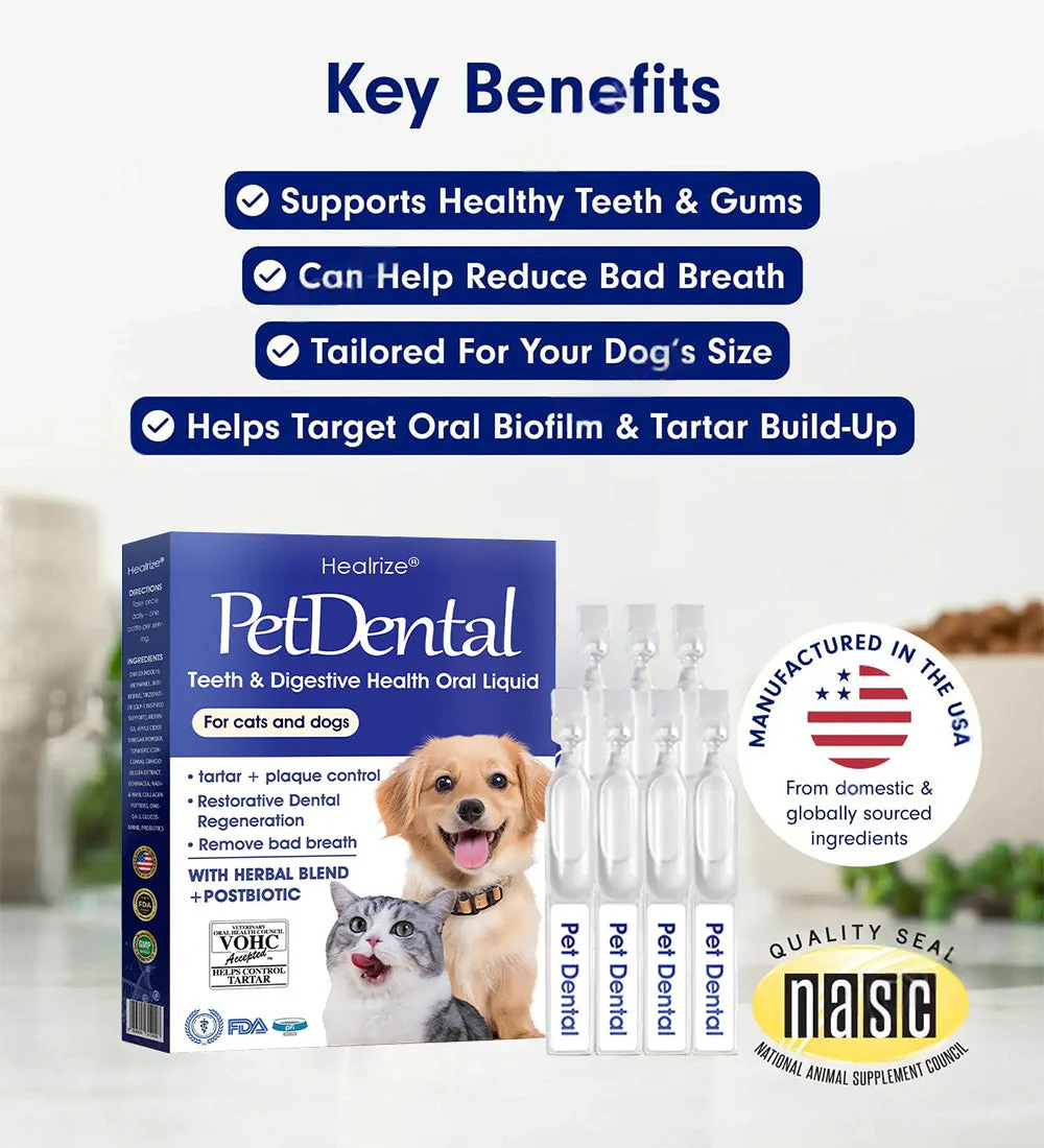 [🇺🇸𝐎𝐟𝐟𝐢𝐜𝐢𝐚𝐥 𝐒𝐭𝐨𝐫𝐞] 𝐇𝐞𝐚𝐥𝐫𝐢𝐳𝐞® 𝐏𝐞𝐭 𝐃𝐞𝐧𝐭𝐚𝐥 & 𝐃𝐢𝐠𝐞𝐬𝐭𝐢𝐯𝐞 𝐇𝐞𝐚𝐥𝐭𝐡 𝐎𝐫𝐚𝐥 𝐋𝐢𝐪𝐮𝐢𝐝 – 𝐅𝐫𝐞𝐬𝐡𝐞𝐧 𝐁𝐫𝐞𝐚𝐭𝐡, 𝐑𝐞𝐦𝐨𝐯𝐞 𝐓𝐚𝐫𝐭𝐚𝐫 & 𝐏𝐫𝐨𝐦𝐨𝐭𝐞 𝐠𝐮𝐦 𝐫𝐞𝐠𝐞𝐧𝐞𝐫𝐚𝐭𝐢𝐨𝐧, 𝐬𝐭𝐚𝐛𝐢𝐥𝐢𝐳𝐞 𝐭𝐞𝐞𝐭𝐡 (𝐟𝐨𝐫 𝐂𝐚𝐭𝐬 & 𝐃𝐨𝐠𝐬) – 𝐒𝐚𝐯𝐞 𝟕𝟎% 𝐓𝐨𝐝𝐚𝐲! - Image 8