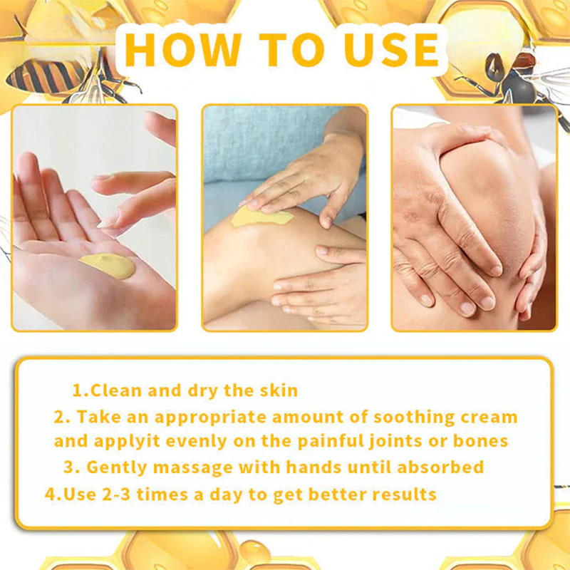 𝗙𝗗𝗔 𝗖𝗲𝗿𝘁𝗶𝗳𝗶𝗲𝗱 · 𝗢𝗳𝗳𝗶𝗰𝗶𝗮𝗹 𝗦𝘁𝗼𝗿𝗲 | Purelora®🔥 BEE VENOM LITHOSPERMUM Pain-Relief Bone Healing Cream 👑👑(Specially for older adults) - Image 19