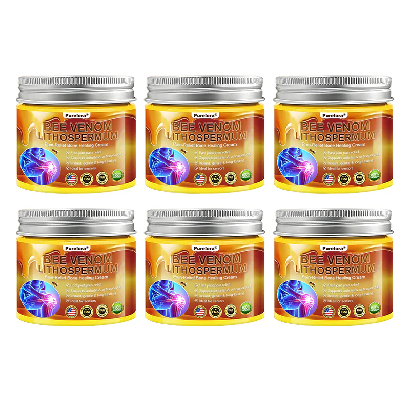 🔥New Arrival🐝Purelora® Bee Venom & Lithospermum Comfort Cream When Walking, Standing or Sleeping Hurts — Daily Pain Relief & Bone Comfort for Older Adults - Image 14