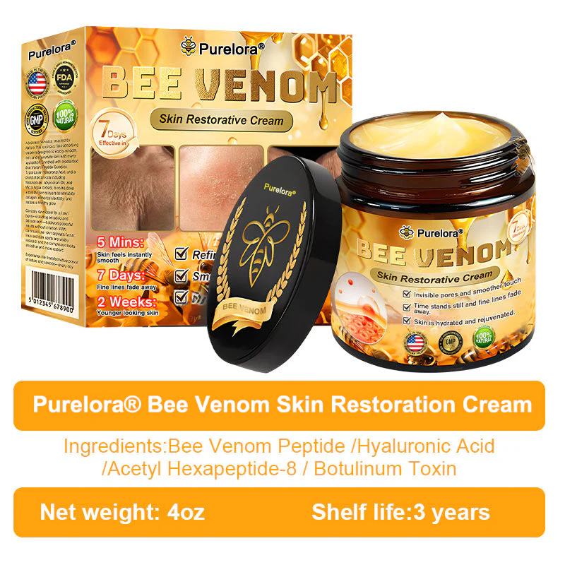 "Made and Shipped from America|✅ Official Store✨Purelora® Bee Venom Skin Restorative Cream 🔥 LAST DAY 80% OFF 💎" - Image 12