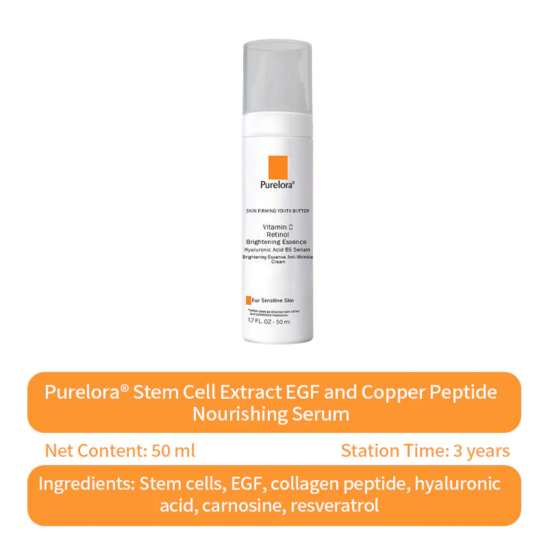 ☘️Purelora® Stem Cell Extract EGF and Copper Peptide Revitalizing Essence Cream (deeply activates the skin's internal regeneration, making the skin firmer and smoother) - Image 17